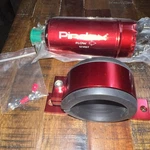Pindex Universal External Line Fuel PUMP,116 Psi High Pressure 12V Red. Fixed Price $44.99.