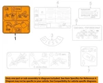 Ford Oem 2006-2022 Fuel Information Label AU5Z9A095D New Package. Fixed Price $9.00.