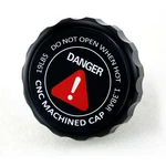 19 Lb Round Notch Grip Radiator Cap Anodize Billet Cnc 1PC Black Alloyworks. Fixed Price $12.99.