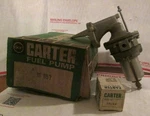 Vintage Nos Carter Mechanical Fuel Pump M857 With Filter. Fixed Price $12.00.
