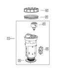Genuine Mopar 2001 Jeep Cherokee Fuel Level Circuit Board Package CBK17552AB. Fixed Price $105.29.