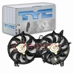 Tyc Dual Radiator & Condenser Fan Assembly For 2011-2013 Infiniti M37 3.7L Vo. Fixed Price $196.22.