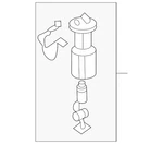 Genuine Kia 2006-2011 Sedona Fuel Pump 31110-4D500-DS. Fixed Price $441.94.