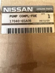 Genuine Nissan Pump Complete-fuel 17040-6SA0B 2022-2024 Pathfinder QX-60 New Oem. Fixed Price $339.99.