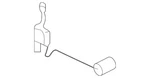 Genuine Mitsubishi Sending Unit MR978154. Fixed Price $78.56.