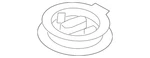Genuine Audi Flange 4H0-201-317-H. Fixed Price $60.52.