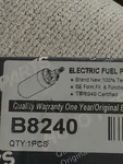 12 Volt Electric Fuel Pump Lexus Toyota B8240 ( USEP8240 Or Airtex E8240). Fixed Price $30.00.