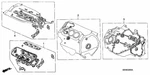 Genuine Honda Gasket Kit.cylinder.hd.rear 06120-PGK-A12. Fixed Price $233.13.