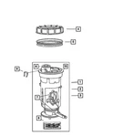 Genuine Mopar Fuel Tank Module Kit 05086498AE. Fixed Price $410.38.