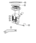 Genuine Mopar Fuel Pump/level Unit Module Kit 5143579AQ. Fixed Price $519.97.