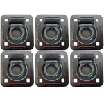 6 Recessed Quad Van Cargo Container Truck Trailer Tie Down Anchor Point D-rings. Fixed Price $35.66.