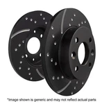 Disc Brake ROTOR-3GD Series Sport Slotted Rotors Rear Ebc New GD957. Fixed Price $310.32.