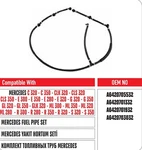 Mercedes OM642 V6 Fuel Injector Return Pipe Hose Leak Off A6420705532.. Fixed Price $30.00.