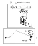 Genuine Mopar Auxiliary Level Unit Module Kit 68477869AC. Fixed Price $263.32.