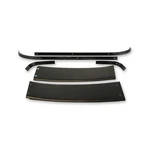 C7ZZ6331144-83K Scott Drake 1967-68 Mustang Fastback Rear Roof Molding Set. Fixed Price $390.95.