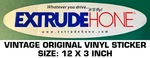 Extrudehone Whatever You Drive It' Ii Fly - Vintage Original Decal Sticker. Fixed Price $7.25.