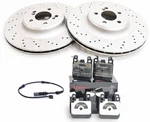 Rear Drilled Brake Discs Brembo Pads & Wire 370MM For Bmw M2 M3 M4. Fixed Price $590.98.