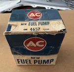Nos Ac Delco Fuel Pump 4657 5621665 62-66 327 Chevy Corvette. Fixed Price $499.99.