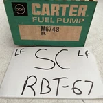 Carter Mechanical Fuel Pump M6748. Fixed Price $22.50.