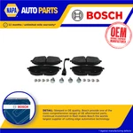 Brake Pads Set Front 0986460082 Bosch 7LA698151A 7LA698151B 7LA698151C. Fixed Price $77.92.
