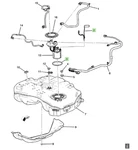 Genuine Gm 2018-2024 Equinox Terrain Fuel Level Sensor Kit W/ Seal 84041984. Fixed Price $49.95.