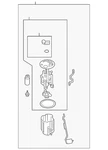 Genuine Mitsubishi Fuel Pump Assembly 1760A502. Fixed Price $820.16.