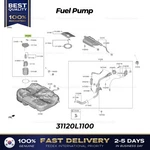 Genuine Fuel Pump 31120L1100 For Hyundai Sonata Kia K5. Fixed Price $334.00.
