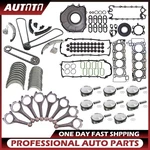 AJ133 5.0L Engine Piston Gasket Set W/ Rods & Timing Kit For Jaguar Ranger Rover. Fixed Price $128.79.