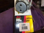 6491 Airtex Mechanical Fuel Pump Select 62-63 Ford Mercury Like 3542 Carter. Fixed Price $60.00.