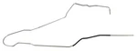 Jegs 13147 Main Fuel Line, Tank To Pump For 70-72 Chevrolet Chevelle, Malibu,. Fixed Price $53.99.