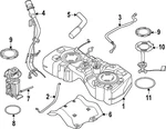Genuine Nissan Fuel Pump And Sender Assembly 17040-7LG1A. Fixed Price $145.06.