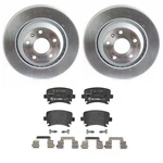 Brembo Rear Brake Kit 310MM Disc Rotors Low-met Pads For Quattro Tts. Fixed Price $221.95.