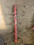 2009 Cummins Isc Engine Oil & Fuel Manifold 4954295 (547-10682). Fixed Price $140.00.