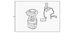 Genuine Mitsubishi Fuel Pump Assembly 1760A732. Fixed Price $542.45.