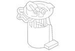 Genuine Volvo Fuel Pump 31372901. Fixed Price $594.72.