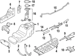 Genuine Nissan Fuel Pump And Sender Assembly 17040-7JA0A. Fixed Price $558.41.