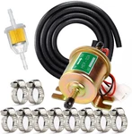 Electric Fuel Pump Kit Universal For Carburetor Lawn Mower Transfer Gas Diesel. Fixed Price $33.55.