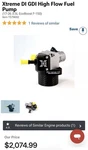 Xtreme Gdi High Flow Fuel Pump 2019 F150. Fixed Price $1500.00.