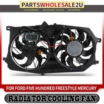 Dual Radiator Fan Assembly With Control Module Ford Five Hundred Freestyle. Fixed Price $190.99.