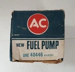 Ac Delco Fuel Pump In Box # 40446 Nos Un-used. Fixed Price $54.95.