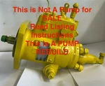 John Deere 440D Injection Pump Rebuild Service Engine 4-276T (DM4427MD28). Fixed Price $1200.00.