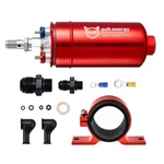 Evil Energy External Inline Fuel Pump Electric 300LPH High Flow 12V With Red. Fixed Price $104.90.