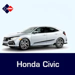 Honda Civic 5D MK10 Rubbing Strips Door Protectors Side Mouldings Body Kit. Fixed Price $76.50.
