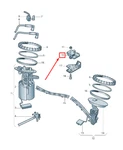 New Audi A6 C6 Fuel Pump Control Unit 4F0906093H Original. Fixed Price $126.56.