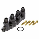 Kinsler TP000140 Fuel Pump Manifold Bolt-on Inlet Alum Black Anodized Tough. Fixed Price $141.85.