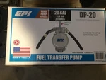 Gpi Manual Fuel Transfer Pump Assembly Kit DP-20 Lockable Handle Usa. Fixed Price $219.99.