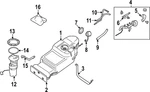 Genuine Nissan Fuel Pump And Sender Assembly 17040-9BU0A. Fixed Price $480.50.