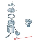 New Vw Passat B8 3G Fuel Delivery Unit And Gauge Transmitter 3Q0919051AD. Fixed Price $622.24.