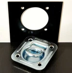 4 Recessed Floor Rings Backing Plate Enclosed Trailer Cargo Tie Down. Fixed Price $36.99.