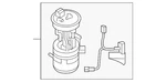 Genuine Nissan 2017-2022 Rogue Sport Fuel Pump 17040-6MA0A. Fixed Price $477.89.